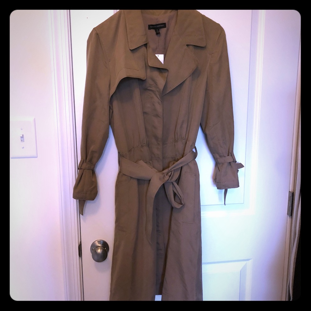 Banana republic trench dress